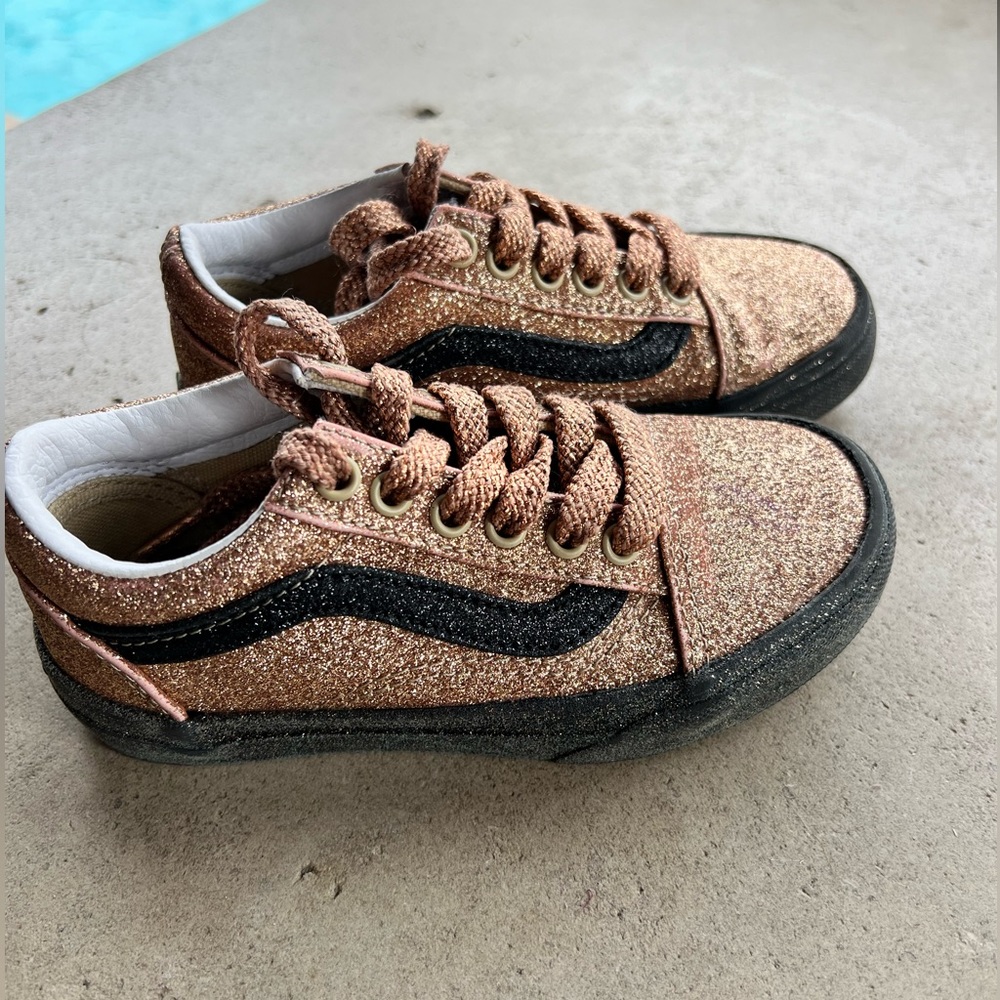 Sparkly Vans for girls